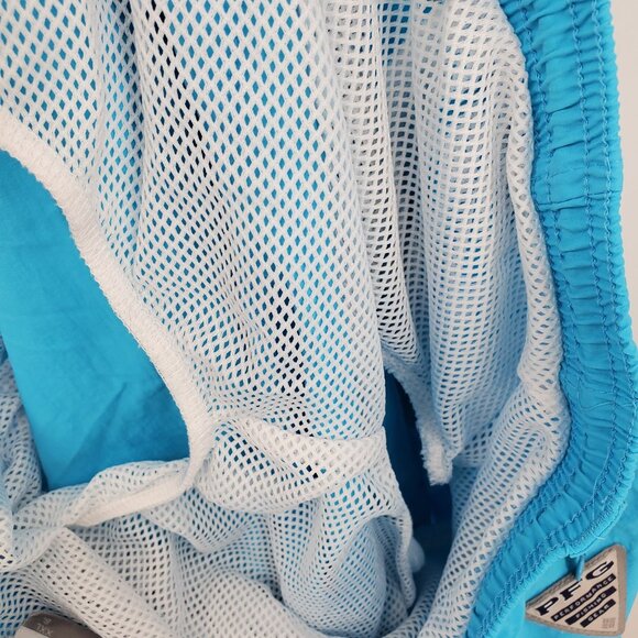 Columbia PFG Backcast Men's Blue Swim Trunk Bathing Suit Bottom Shorts XXL x 6" - Picture 6 of 8